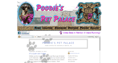 Desktop Screenshot of poodiespetpalace.com